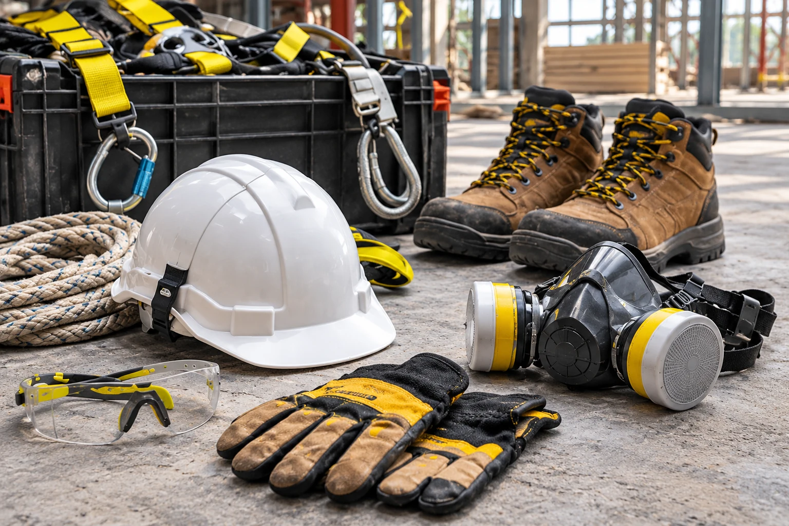 Equipo de protección personal para trabajo industrial
